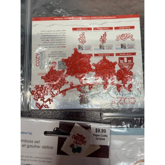 Christmas Craft Die Cutting Stencils Stamp Set Card Making Scrapbooking Holiday - Picture 5 of 10